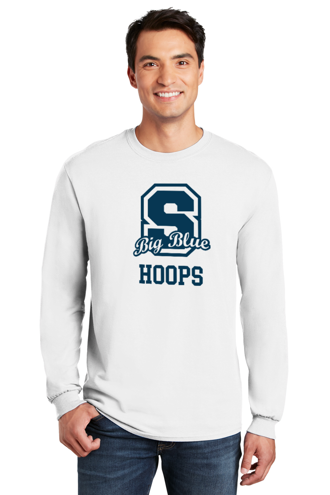 SHS Basketball Heavy Cotton Long Sleeve Shirt