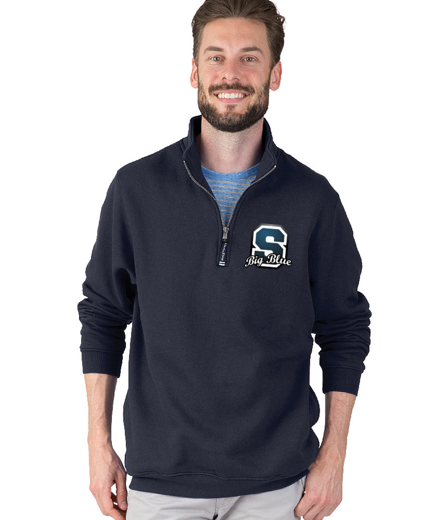 Swampscott Big Blue S Crosswind Quarter Zip