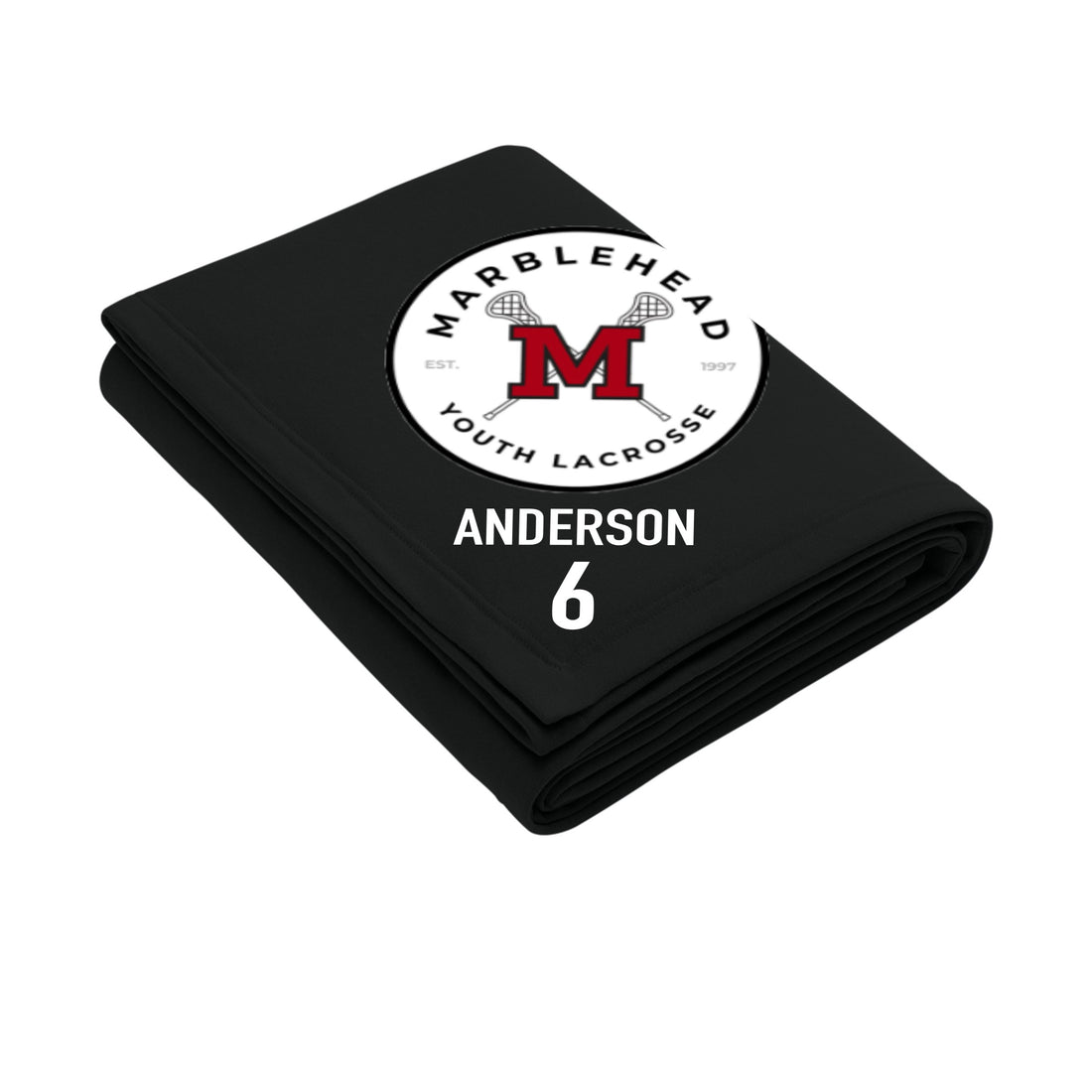 MHD Girls Lacrosse Personalized Blanket