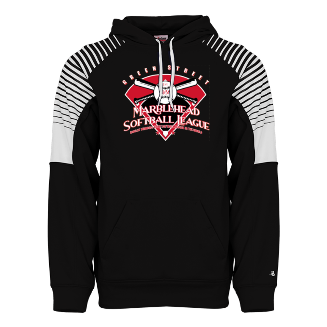 Marblehead Softball League Lineup Hoodie
