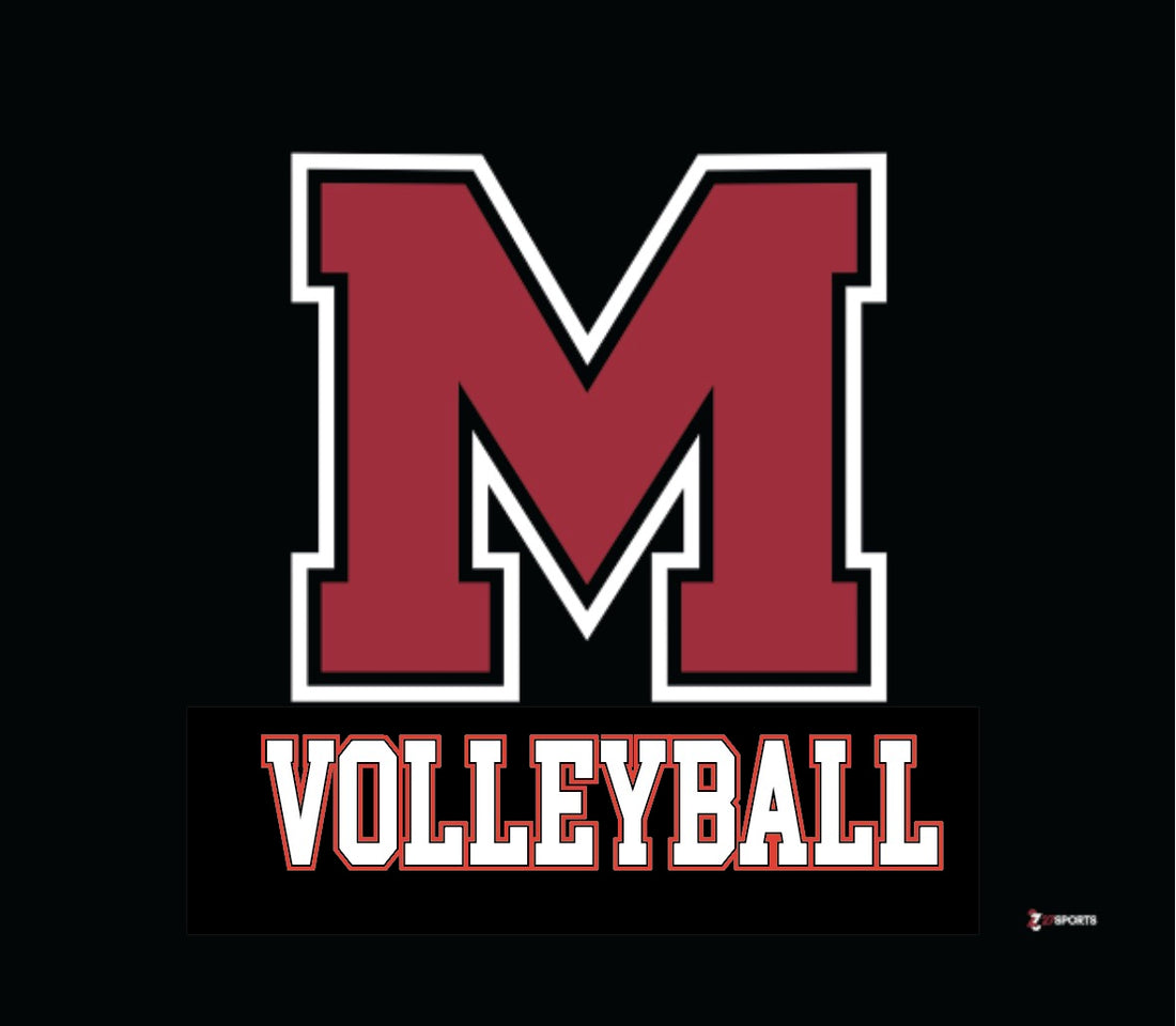 MHS Volleyball Microfleece Blanket