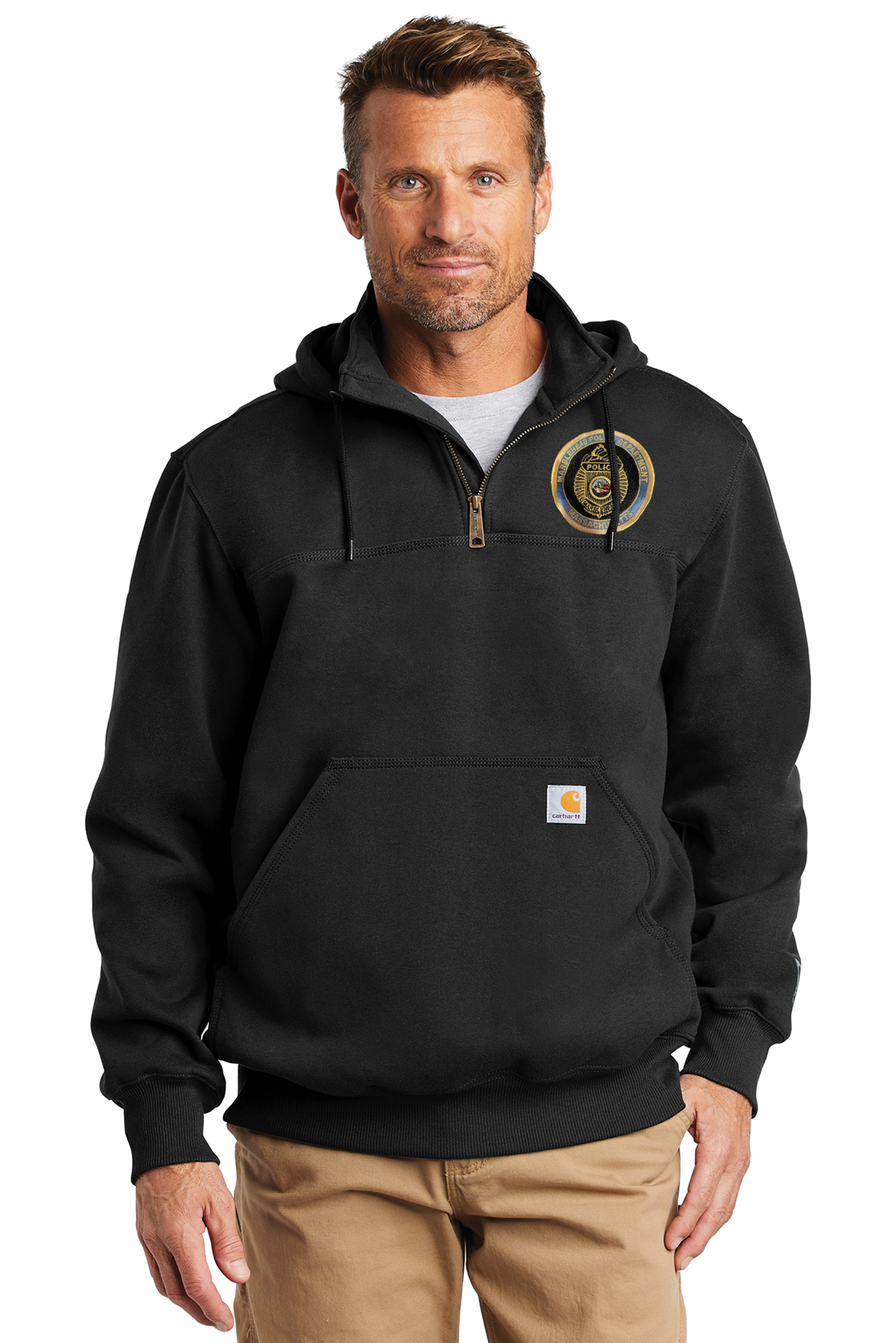Carhartt paxton top zip hoodie