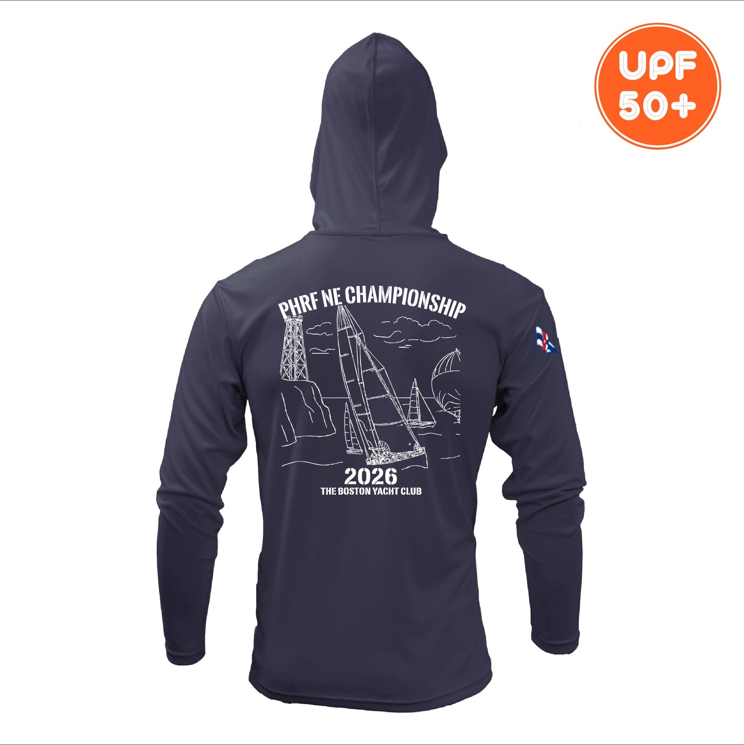 PHRF Championship Graphic Long Sleeve Sailing Hoodie
