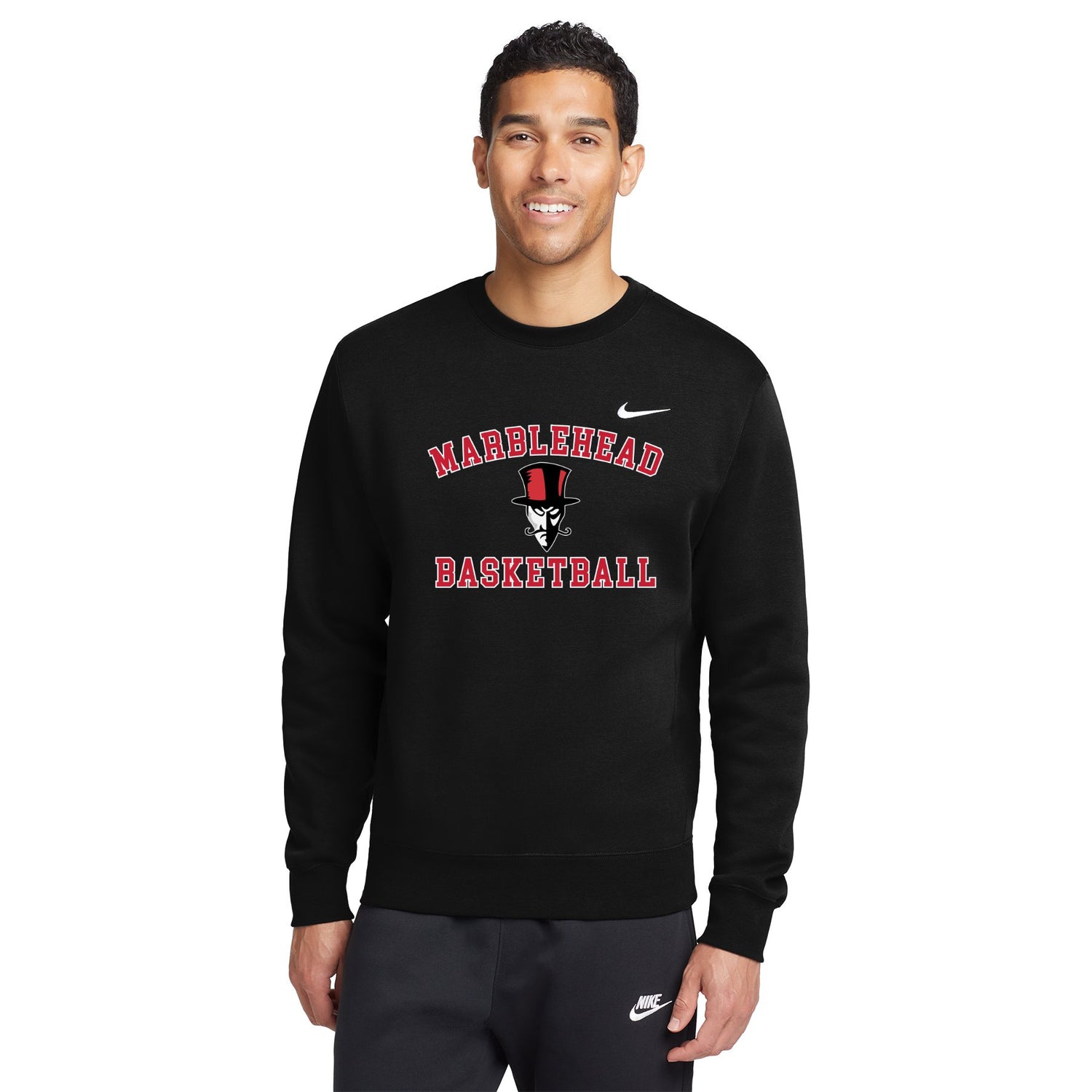 MHS Basketball Magician Nike Crewneck