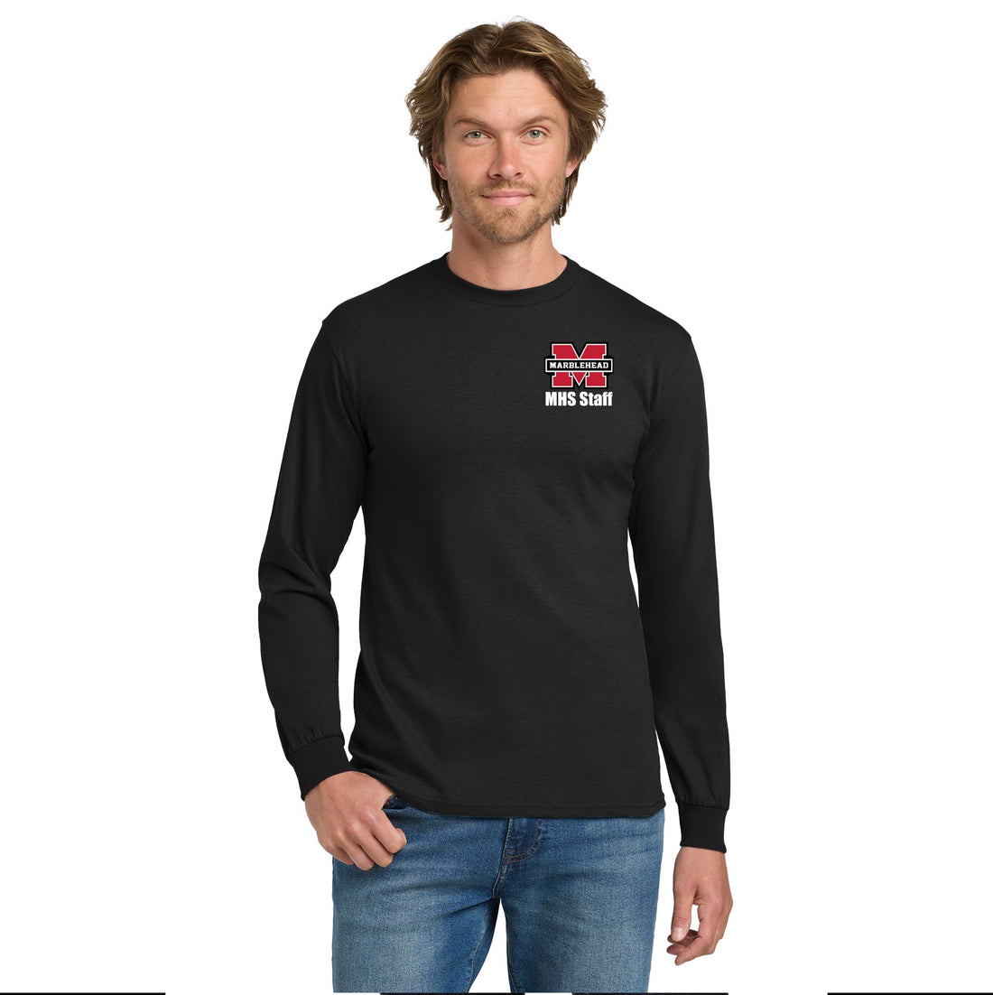 MHS Staff Heavy Cotton Long Sleeve