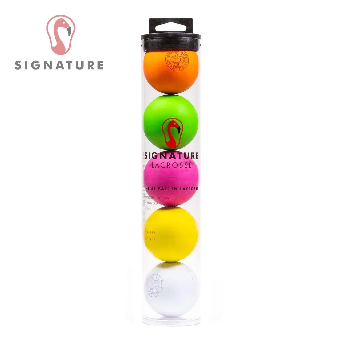 Tube of 5 Signature Premium Lacrosse Balls