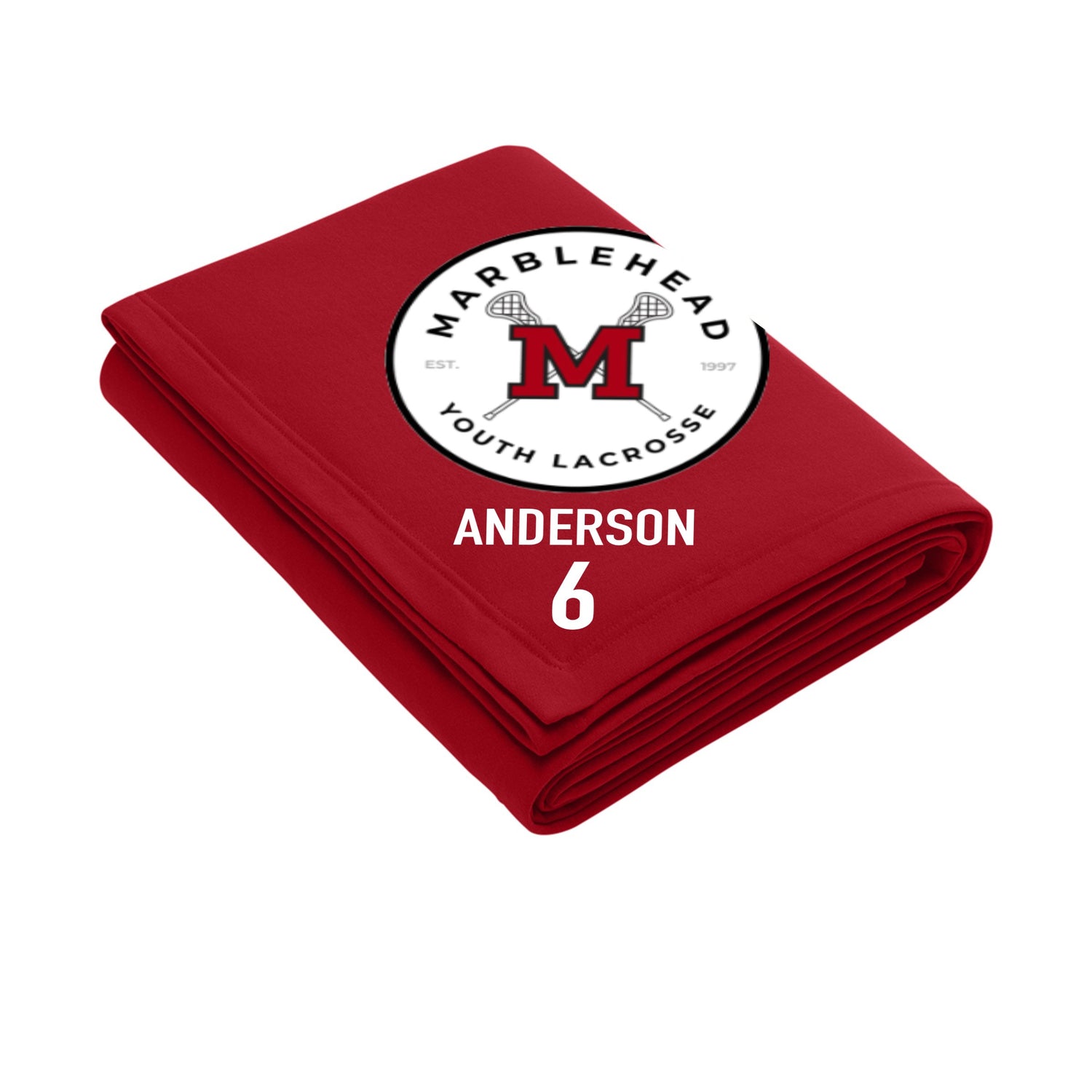 MHD Girls Lacrosse Personalized Blanket