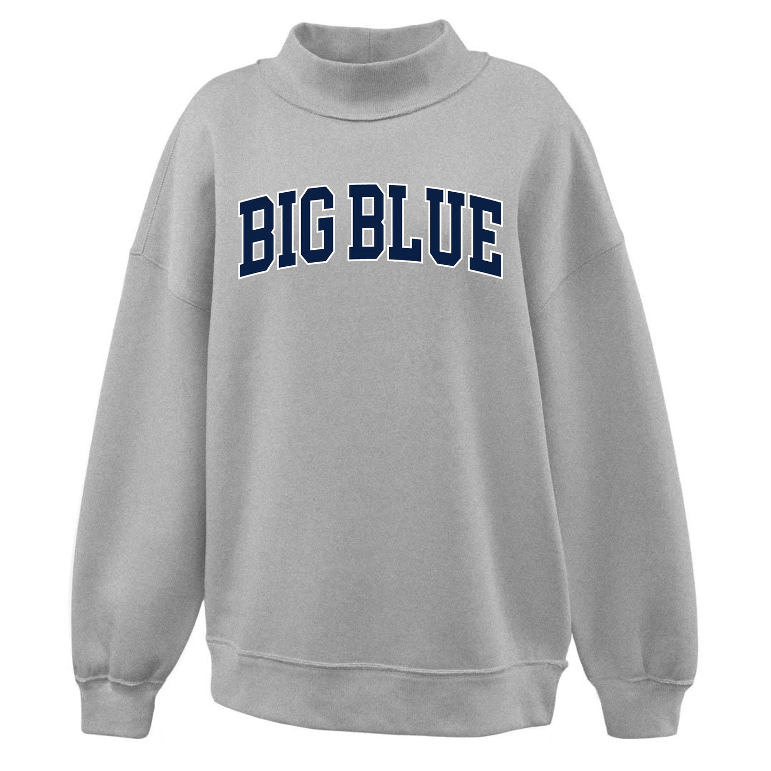 Classic Big Blue Premium Mockneck