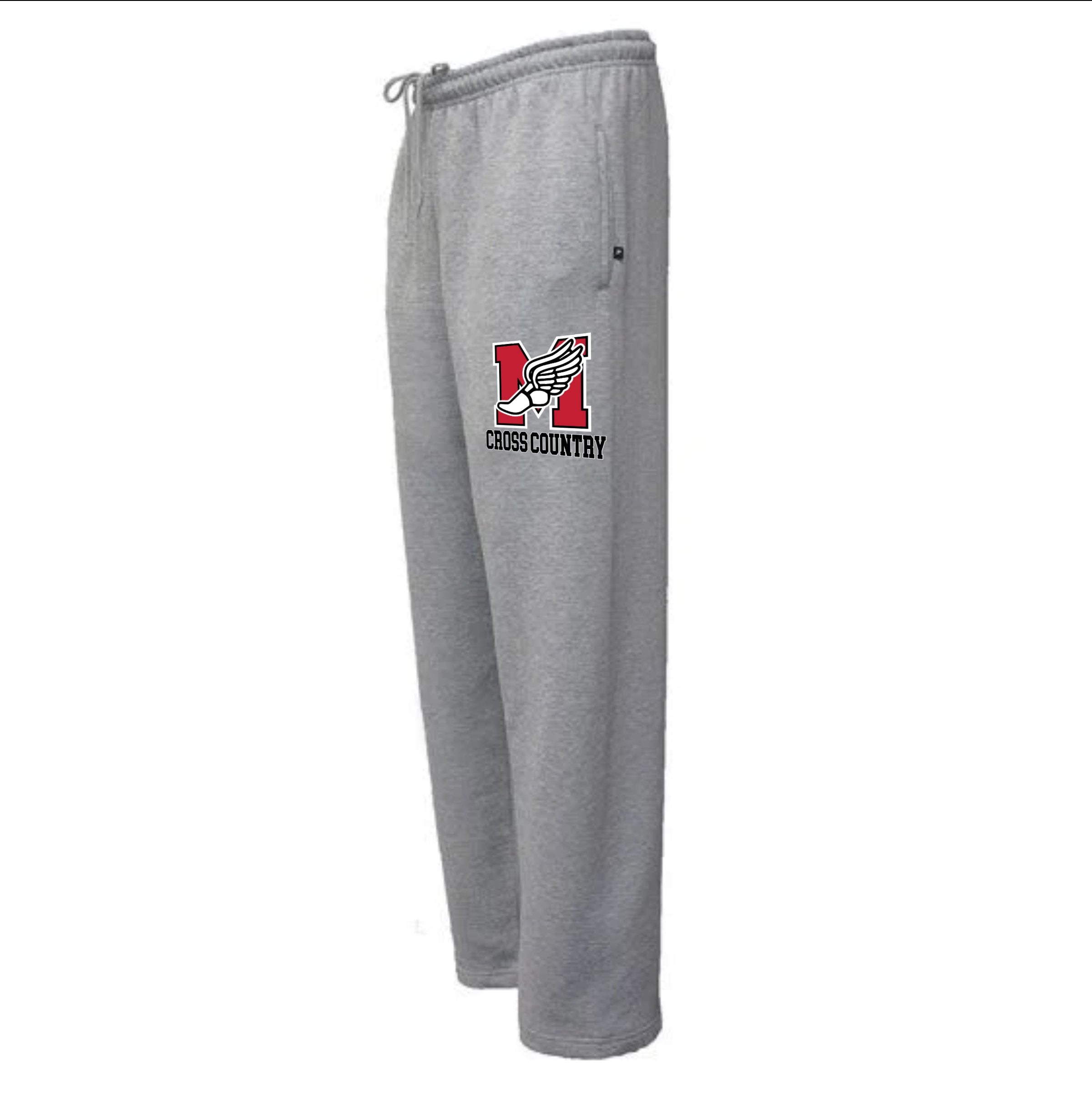 MHS Cross Country Open-Bottom Premium Sweatpants