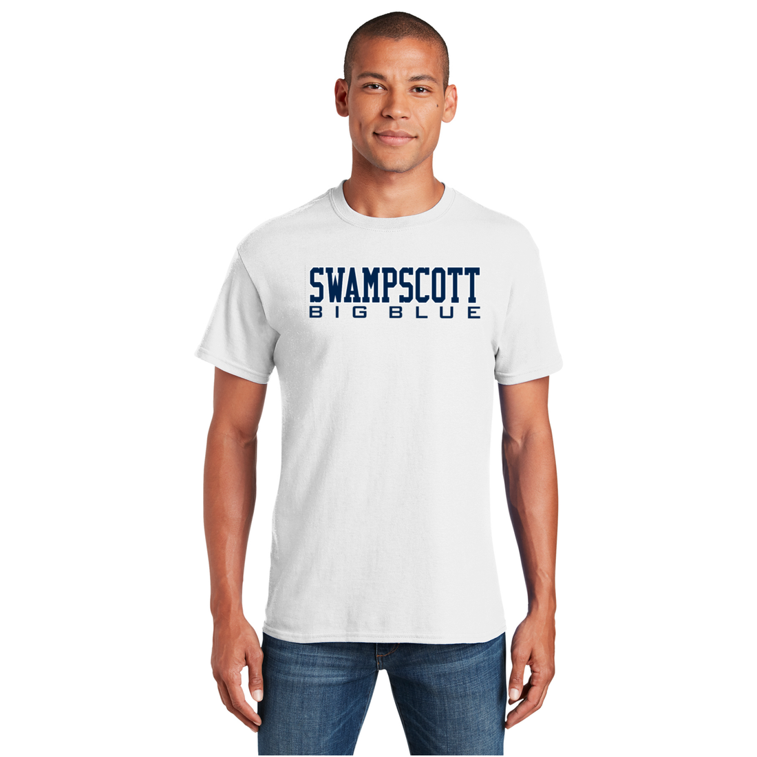 Swampscott Big Blue Heavy Cotton Tee