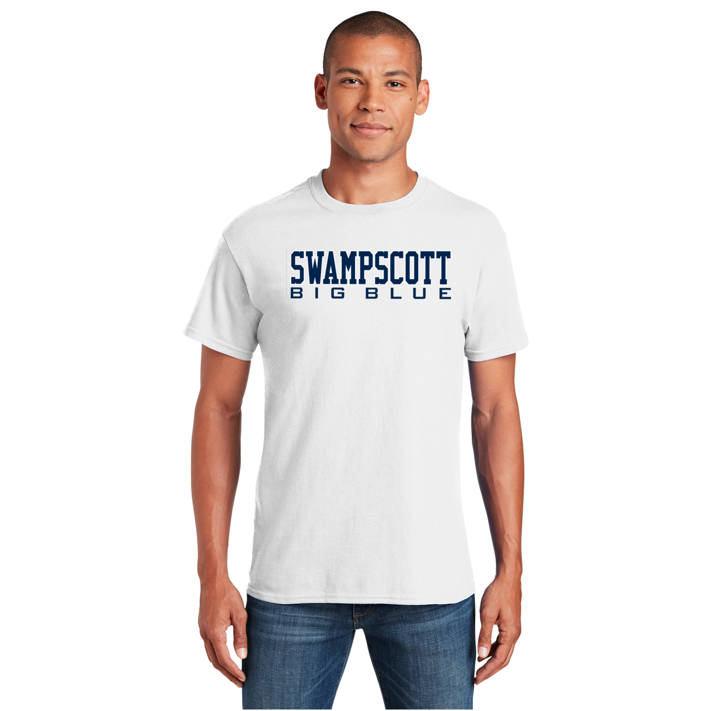 Swampscott Big Blue Heavy Cotton Tee