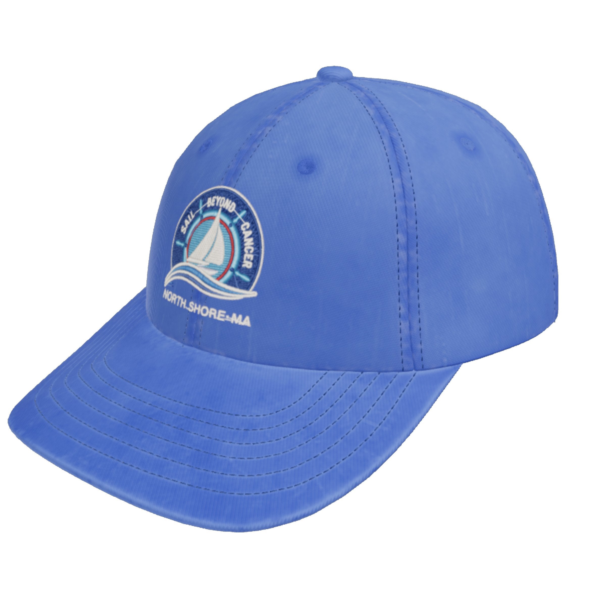 Sail Beyond Cancer Washed Cotton Cap