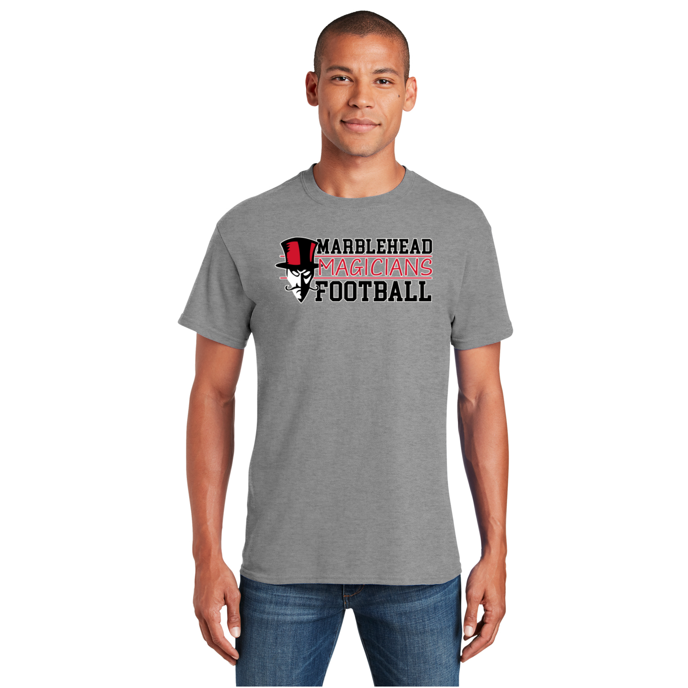 Magicians Football Heavy Cotton Tee