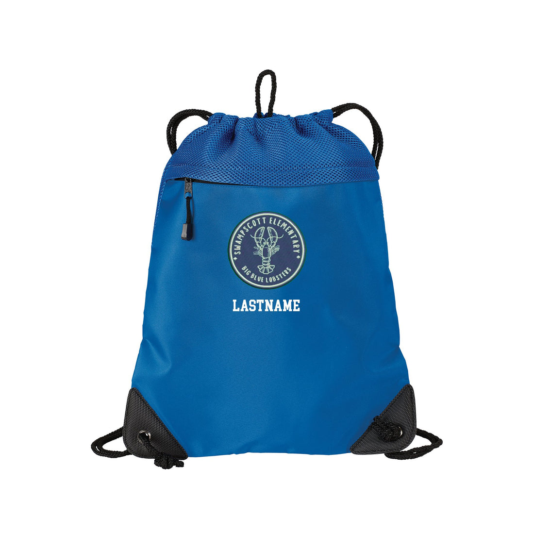 Swampscott Elementary Personalized String Bag