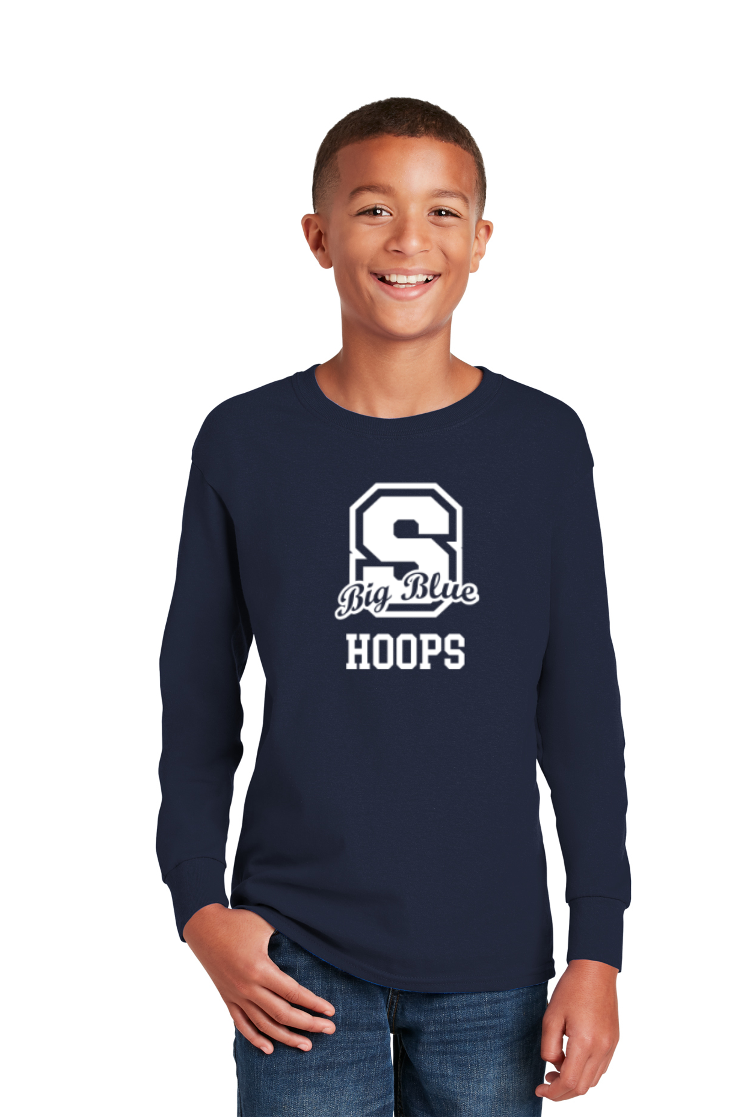 SHS Basketball Heavy Cotton Long Sleeve Shirt