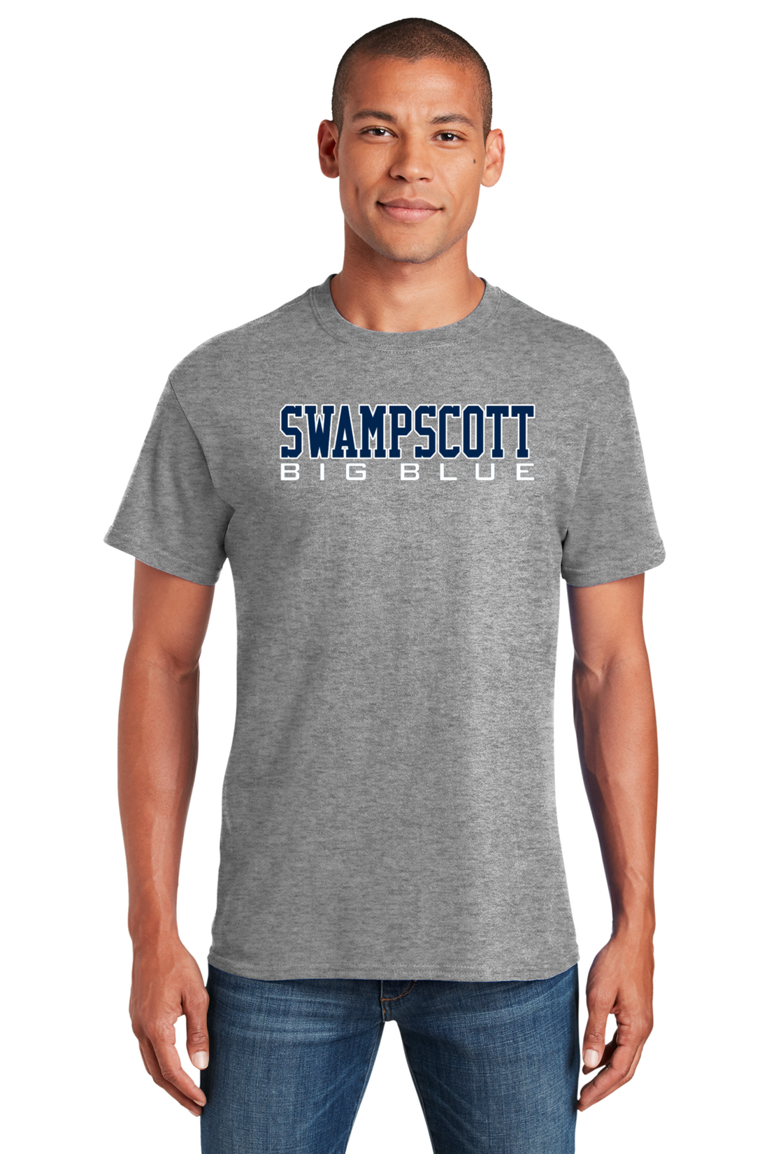 Swampscott Big Blue Heavy Cotton Tee
