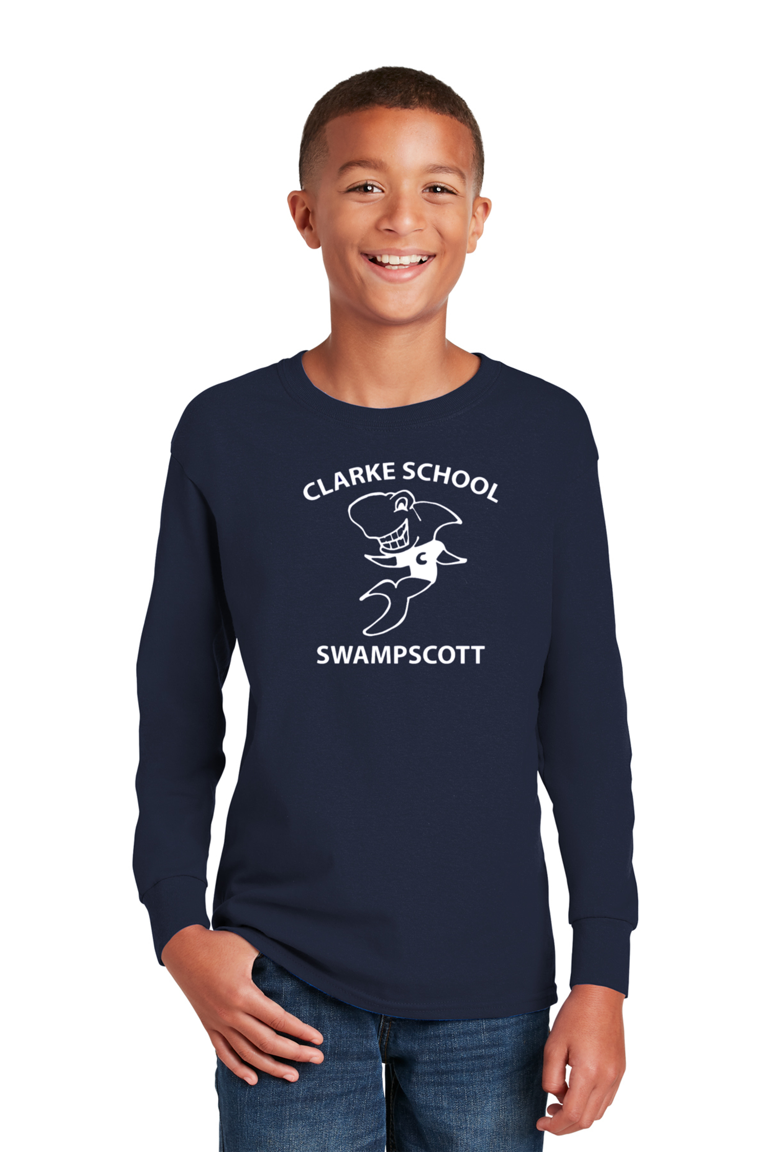 Clarke School Heavy Cotton Long Sleeve