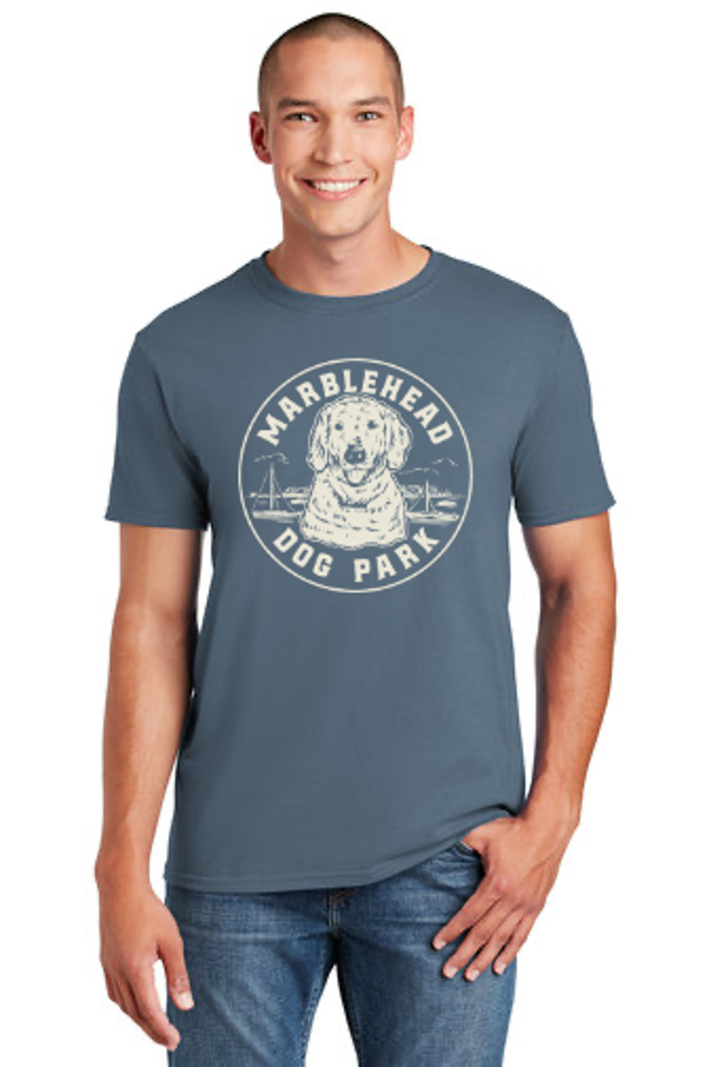 Marblehead Dog Park SoftStyle Tee-Shirt