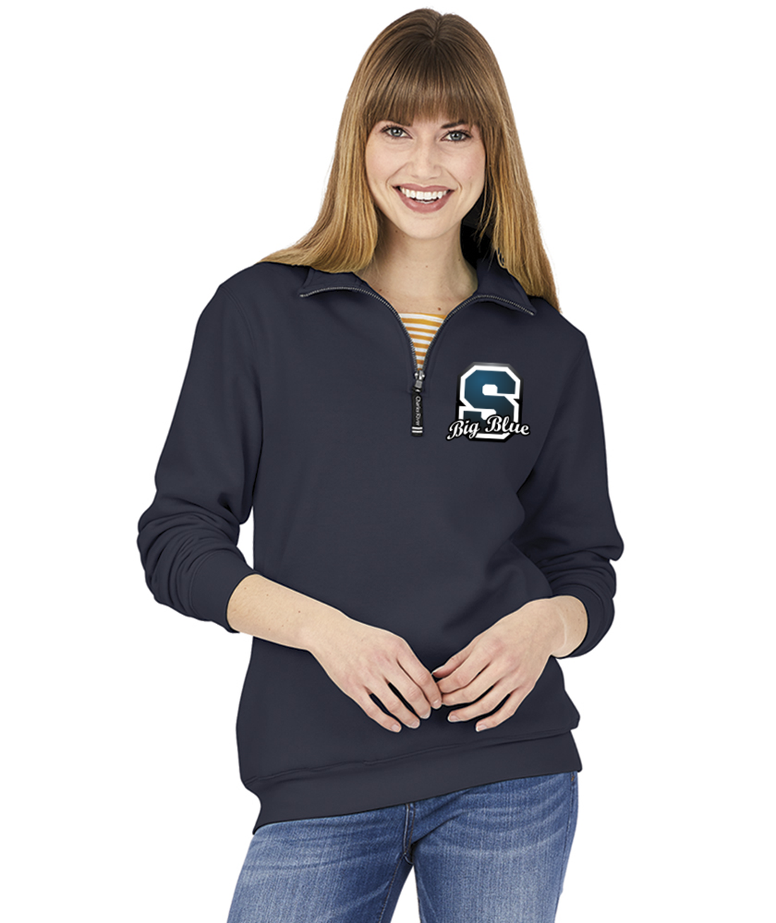 Swampscott Big Blue S Crosswind Quarter Zip