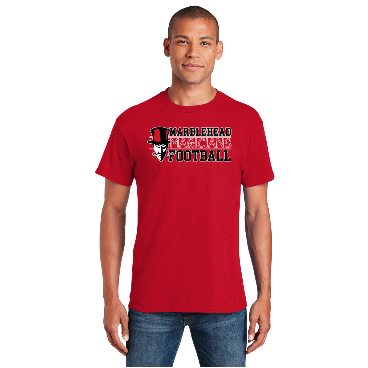 Magicians Football Heavy Cotton Tee
