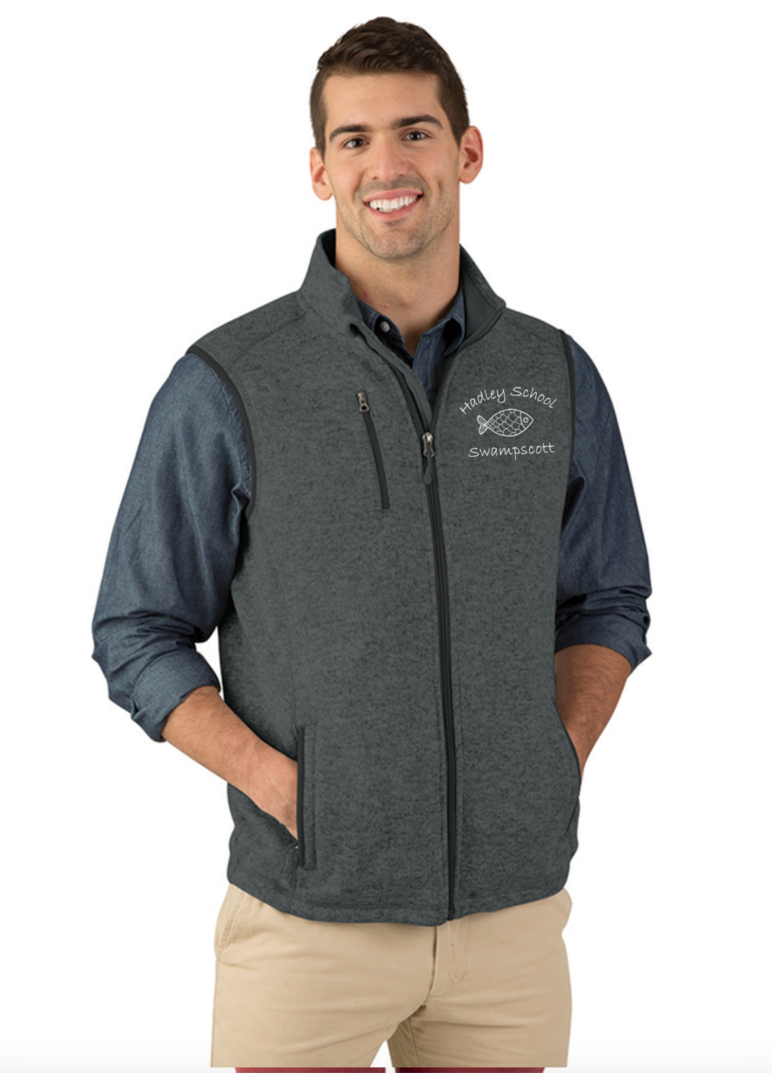 Hadley School Charles River Pacific Vest (Men&