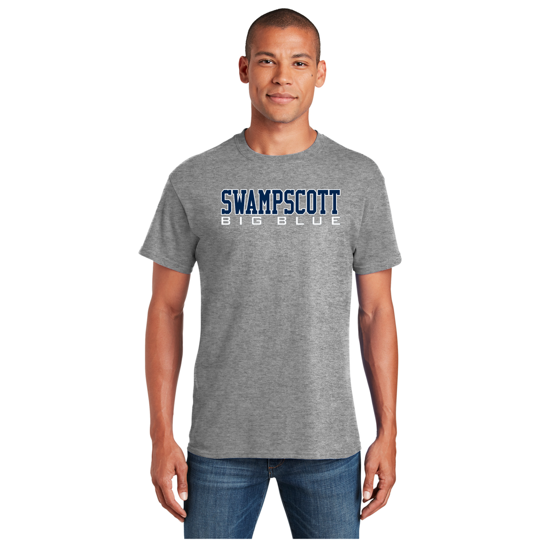 Swampscott Big Blue Heavy Cotton Tee