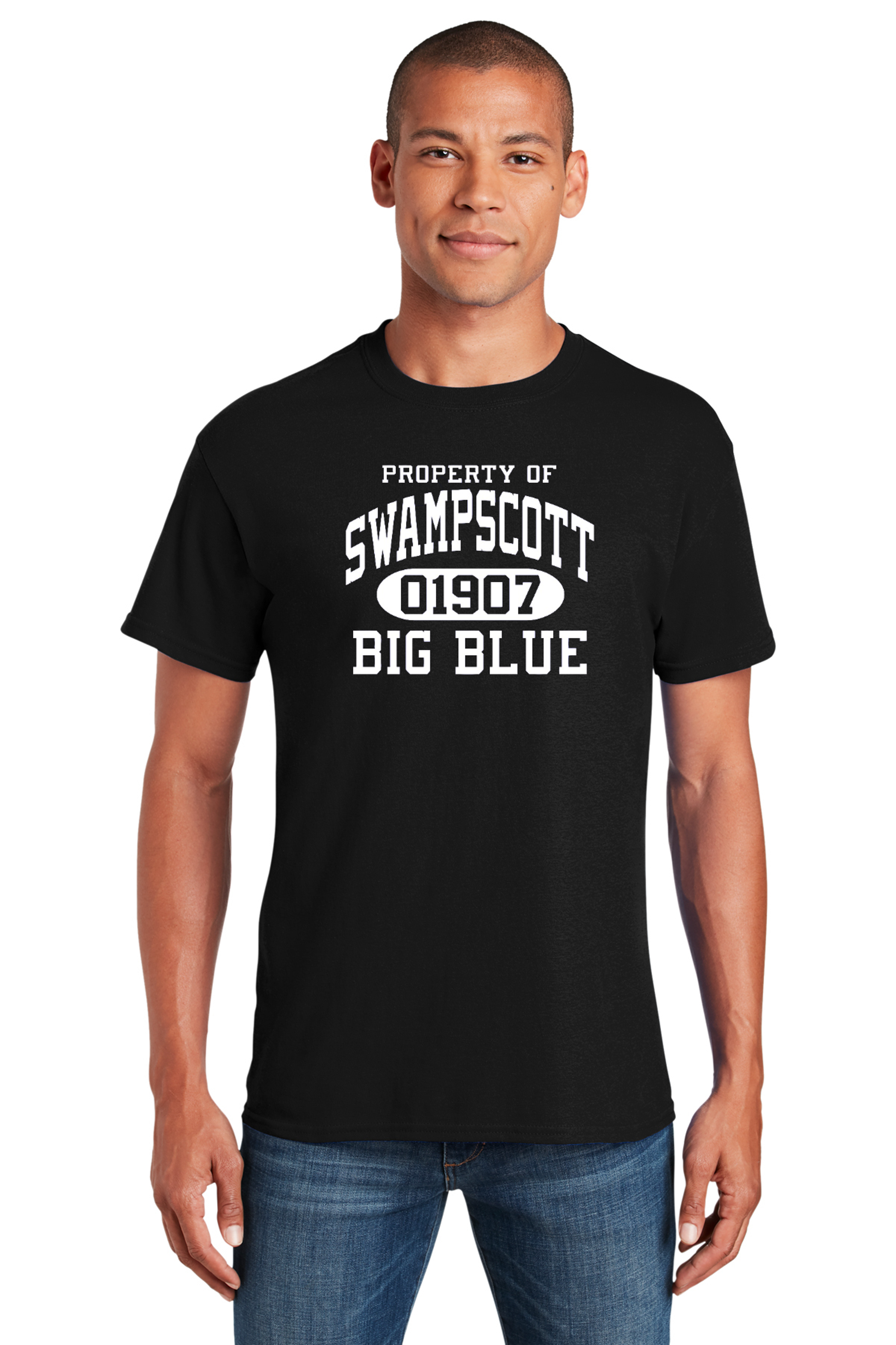 Swampscott Locale Big Blue Heavyweight Tee