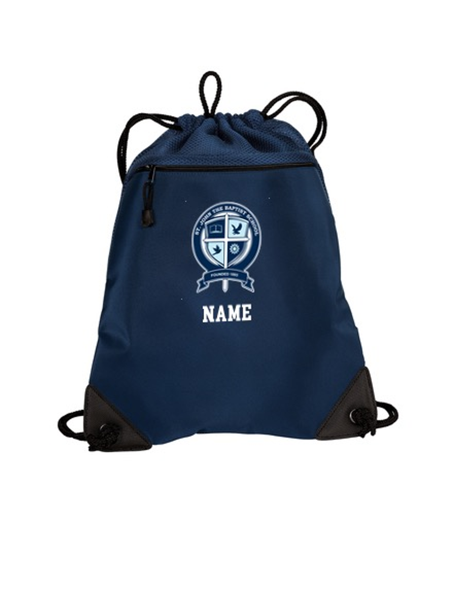 St. John Personalized Cinch Bag