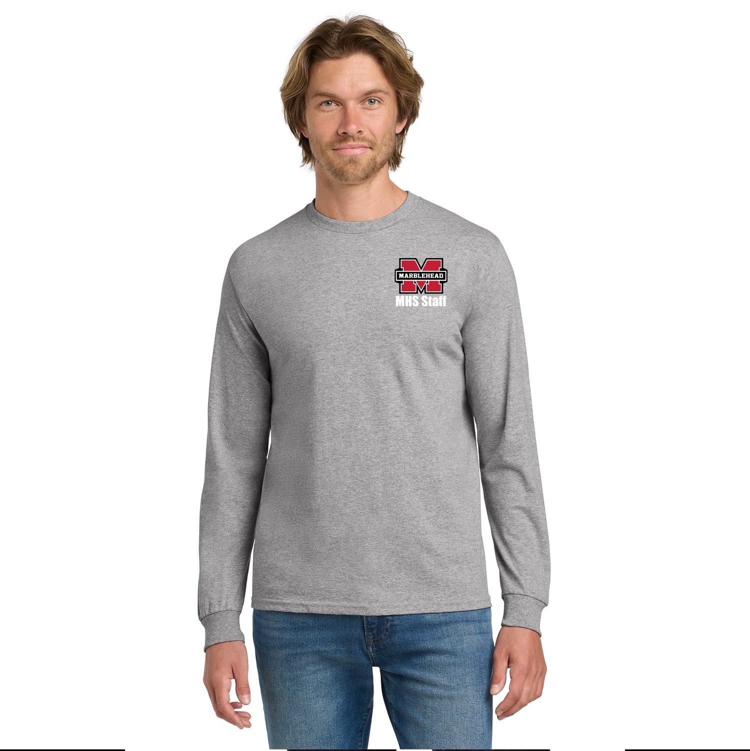 MHS Staff Heavy Cotton Long Sleeve