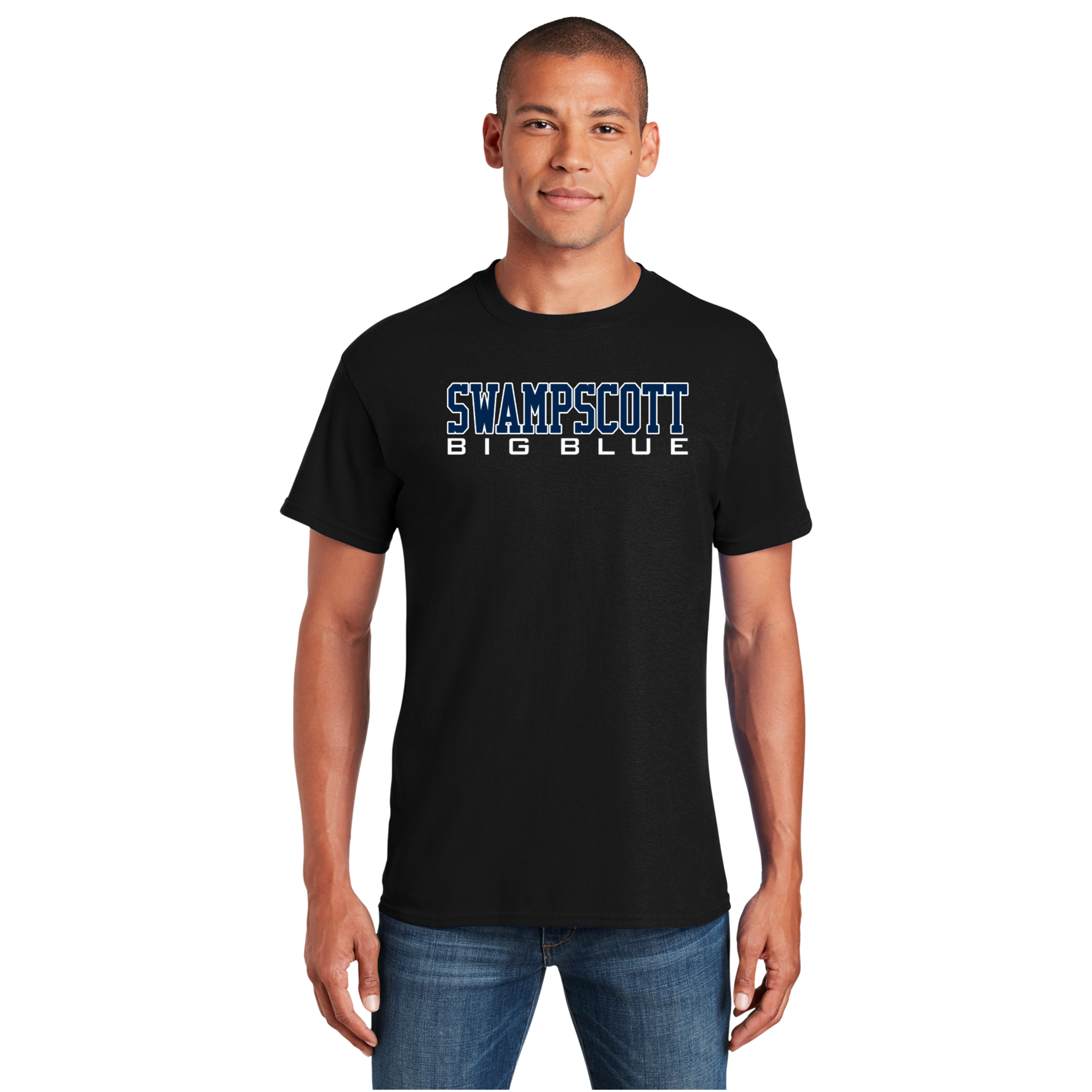 Swampscott Big Blue Heavy Cotton Tee