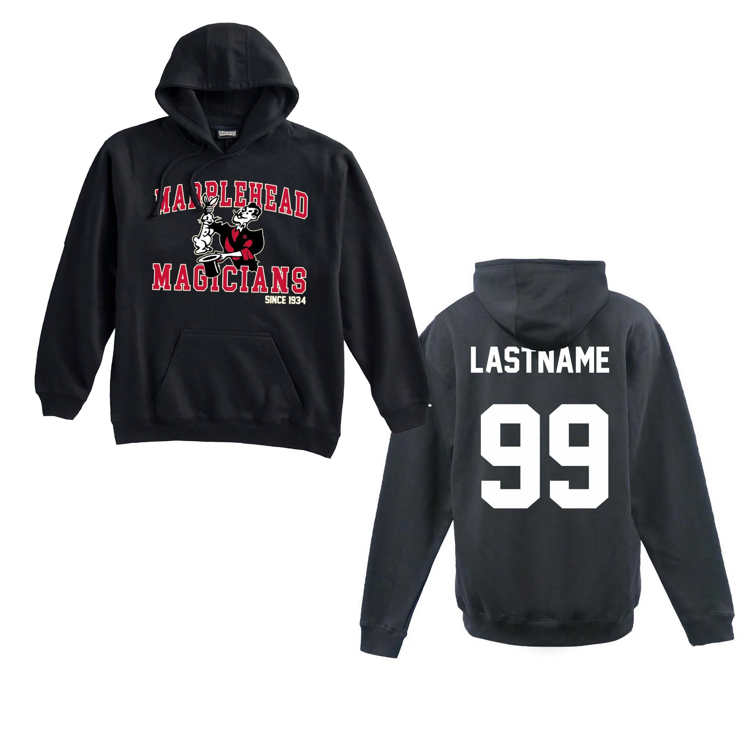 Magicians Retro Personalized Premium Hoodie