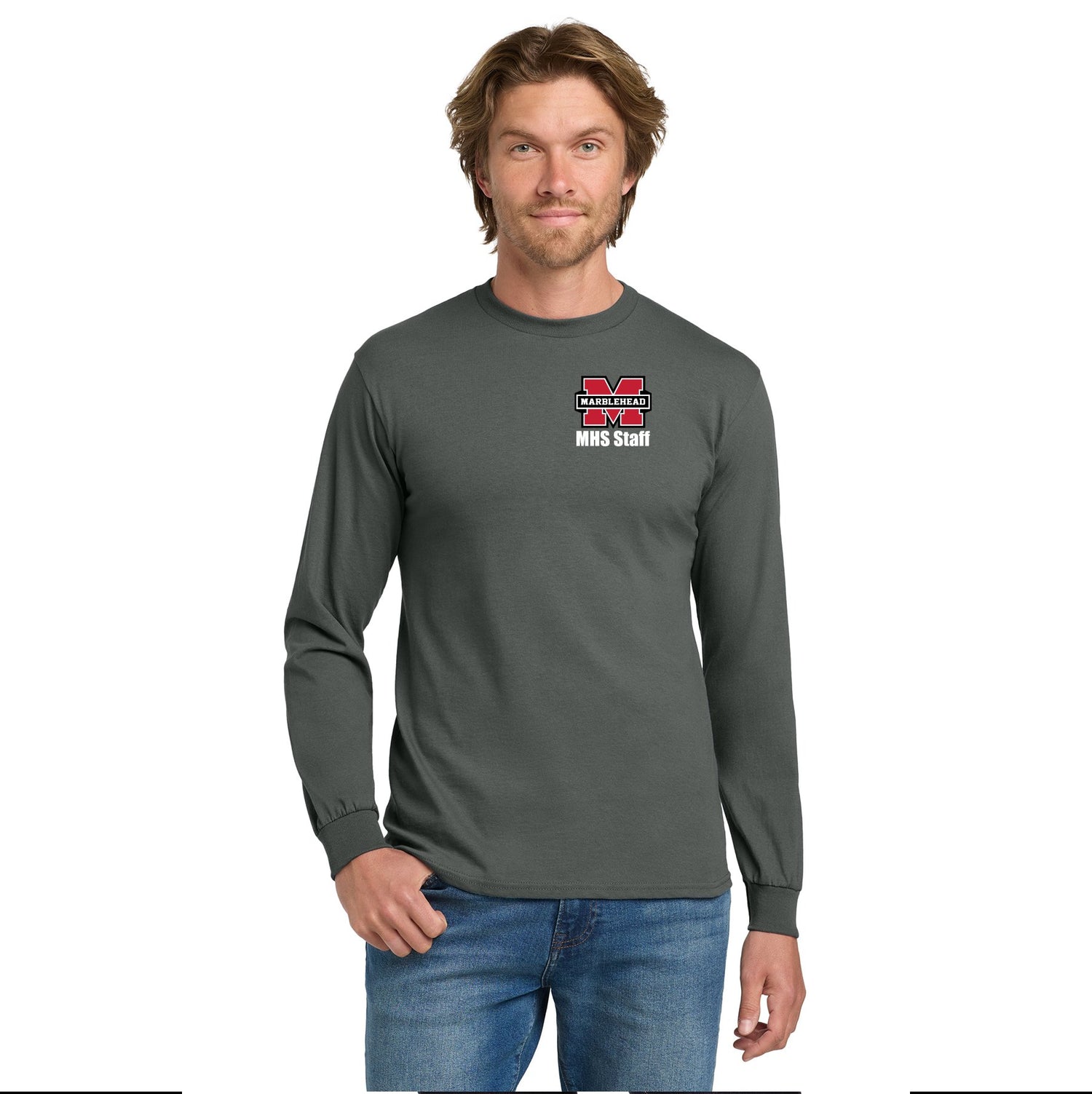 MHS Staff Heavy Cotton Long Sleeve