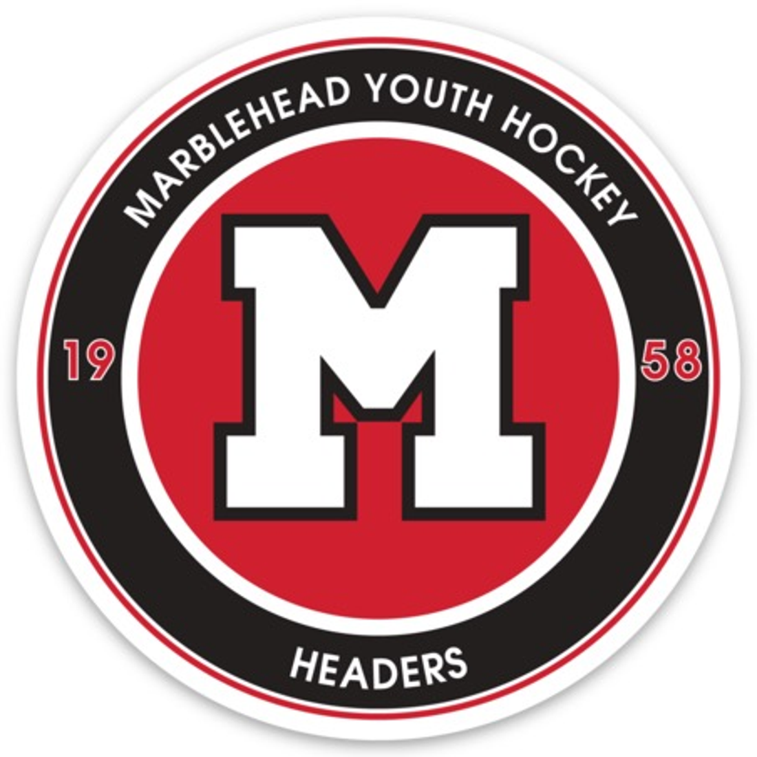 Marblehead Youth Hockey Sticker