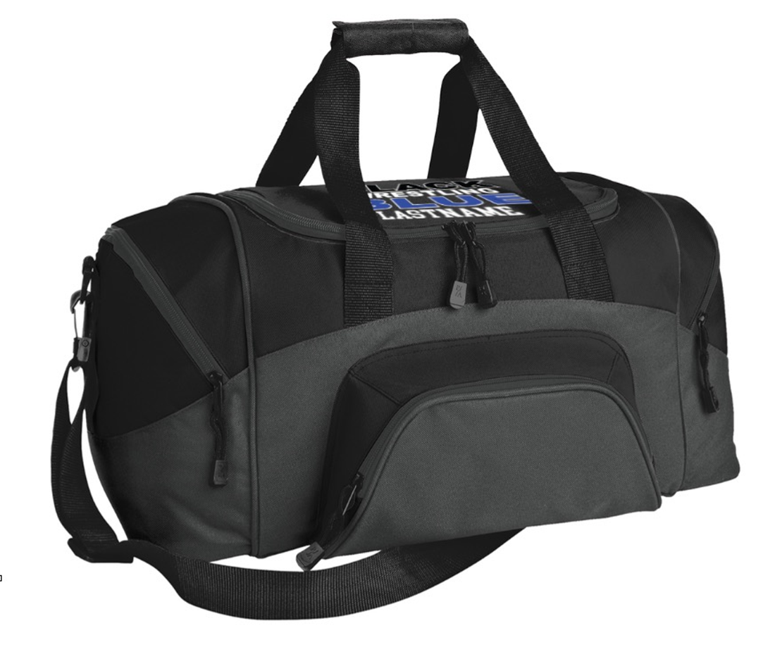 Black & Blue Small Duffel