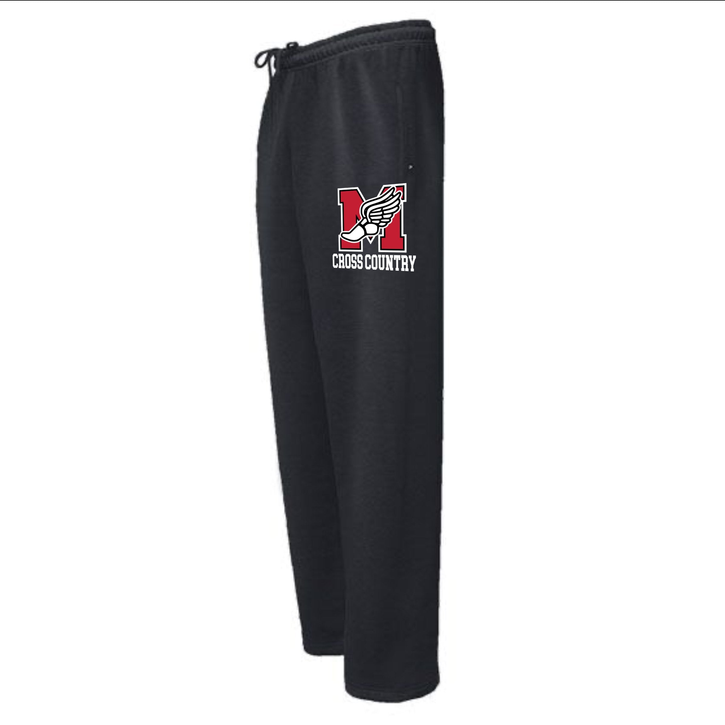 MHS Cross Country Open-Bottom Premium Sweatpants
