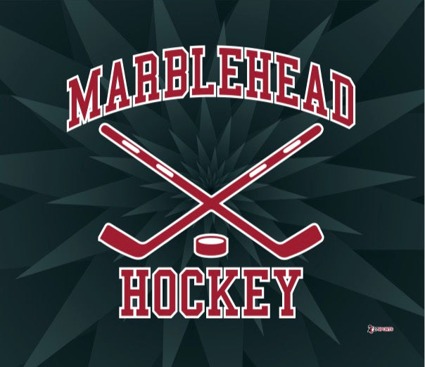 Marblehead Hockey Microfleece Blanket