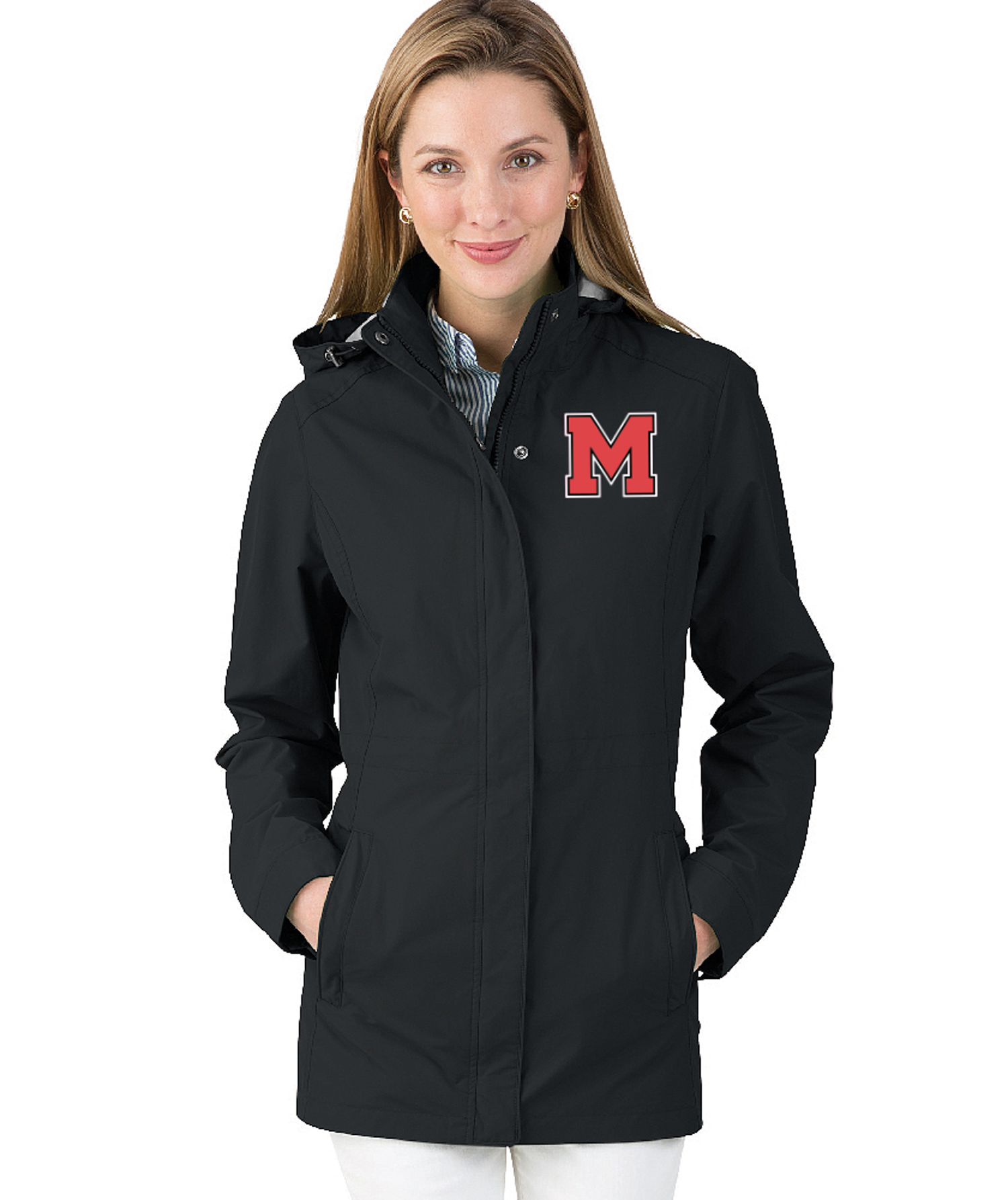 Marblehead M Embroidered Women’s Logan Jacket
