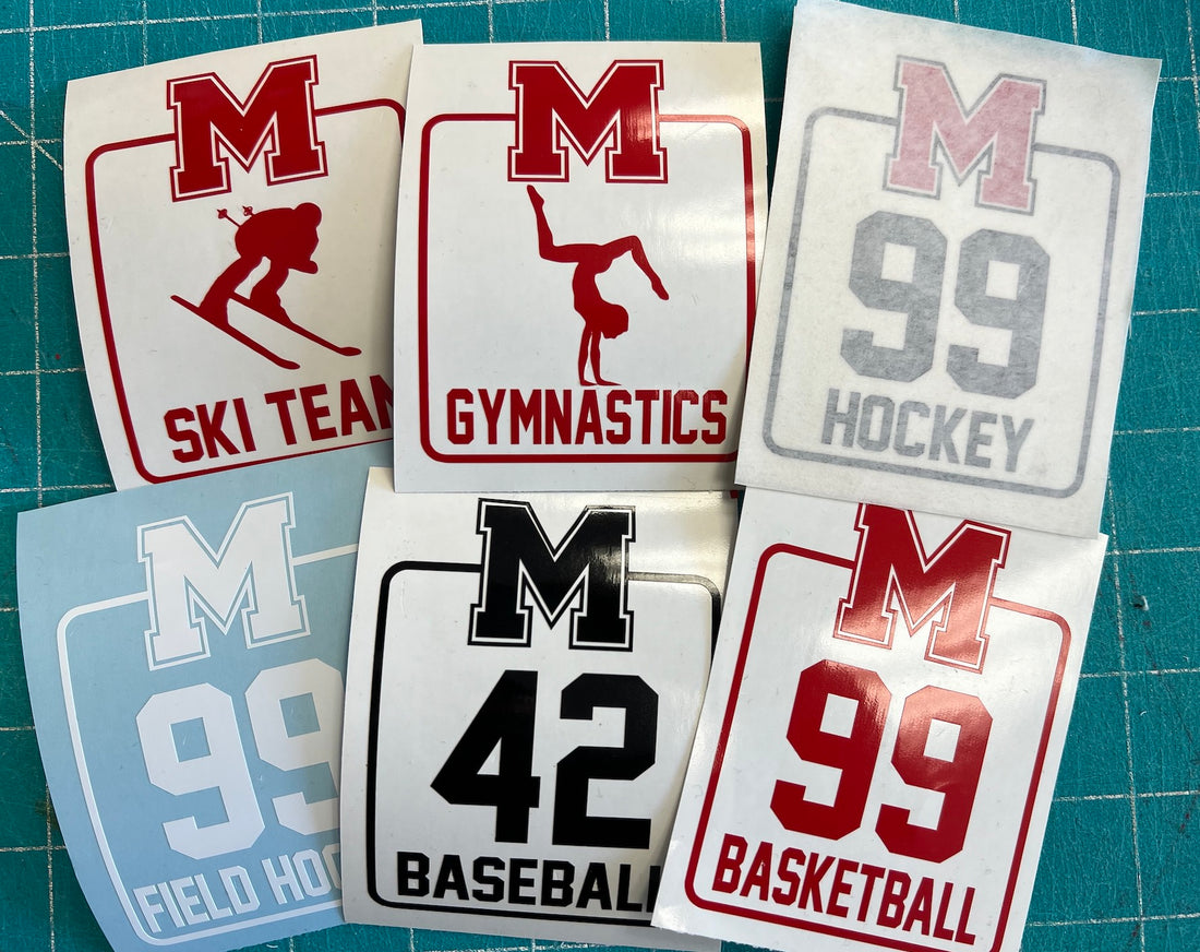 Custom MHS Number Sticker Kit